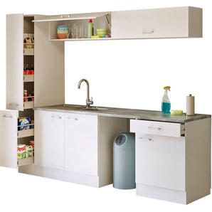 Flex-Well Mehrzweckschrank-Set L-240-1902-000-Lucca, (Komplett-Set), Gesamtbreite 240 cm, inkl. Einbauspüle