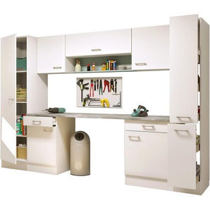 Flex-Well Mehrzweckschrank-Set L-290-2401-000-Lucca, (Komplett-Set), Gesamtbreite 290 cm