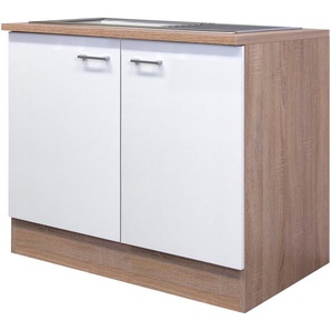 Flex-Well Spülenschrank Samoa (B x H x T) 100 x 85 x 60 cm, inkl. Einbauspüle