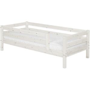 FLEXA Bett 90 x 200 Holz Flexa Classic ¦ weiß ¦ Maße (cm): B: 100 H: 67