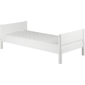 FLEXA Einzelbett  Flexa White ¦ weiß ¦ Maße (cm): B: 90