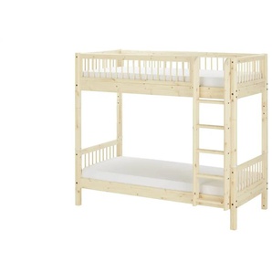 FLEXA Etagenbett  Classic Raw ¦ holzfarben ¦ Maße (cm): B: 110 H: 184