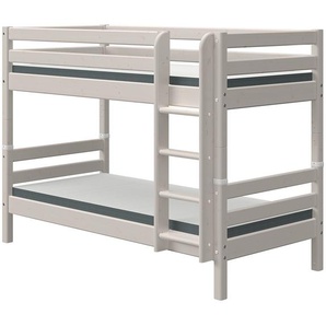 FLEXA Etagenbett  Flexa Classic ¦ grau ¦ Maße (cm): B: 110 H: 154