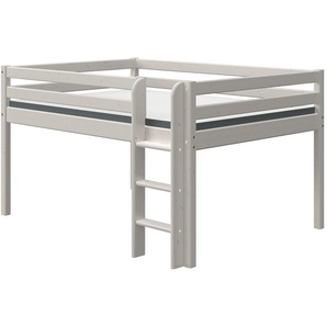 FLEXA Halbhohes Bett  Flexa Classic ¦ grau ¦ Maße (cm): B: 160 H: 120