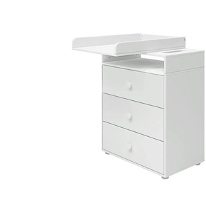 FLEXA Wickelkommode Roomie - weiß - Materialmix - 72 cm - 96,5 cm - cm 43,5 | Möbel Kraft