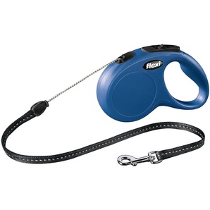 Flexi Hundeleine New Classic S blau, Seil GLO689306734