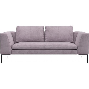 FLEXLUX 2,5-Sitzer »Loano«, modernes Sofa, frei im Raum stellbar, lose Kissen, Kaltschaum im Sitz