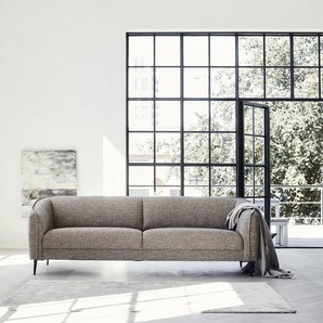 FLEXLUX 3-Sitzer Belle Designsofa, Couch, bequem durch Kaltschaum im Sitz, Skandinavisches Design, In hochwertiger Verarbeitung