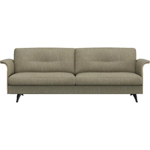 FLEXLUX 3-Sitzer »Glow Designsofa, bequem und komfortabel durch hochwertigen Sitzaufbau«, Skandinavisches Design, In hochwertiger Verarbeitung