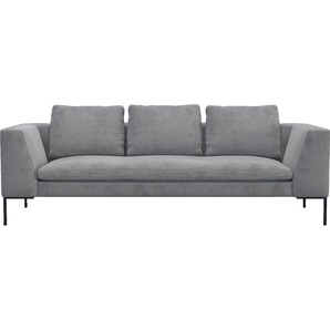 FLEXLUX 3-Sitzer Loano, superbequemer Sitzkomfort durch Kaltschaum im Sitz, modernes Sofa, frei im Raum stellbar, lose Kissen