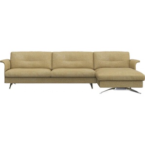 FLEXLUX Ecksofa »Glow, super bequem durch hochwertigem Sitzaufbau mit Federkern, L-Form«, Modernes skandinavisches Design