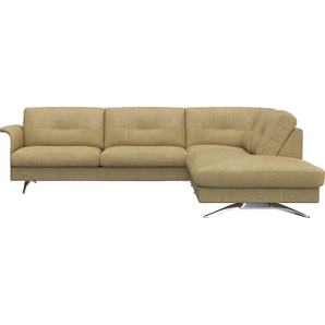 FLEXLUX Ecksofa »Glow, super bequem durch hochwertigem Sitzaufbau mit Federkern, L-Form«, Skandinavisches Design, In hochwertiger Verarbeitung