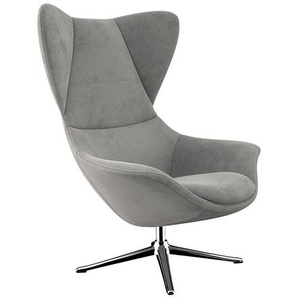 FLEXLUX Ohrensessel Stilo Relaxsessel, TV-Sessel, s Choice, Solitär, Stil-Ikone, drehbar, Fuß Aluminium