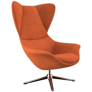 FLEXLUX Ohrensessel Stilo Relaxsessel, TV-Sessel, s Choice, Solitär, Stil-Ikone, drehbar, Fuß Aluminium