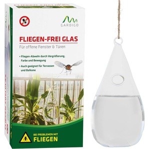 Fliegenvertreiber-Glas GARDIGO Fliegen-Frei Tierattrappen farblos (transparent) Pflanzenschutz