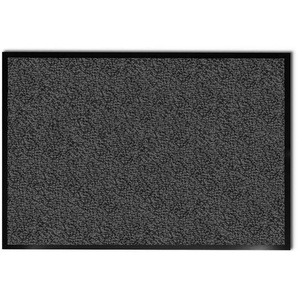 Floordirekt Schmutzfangmatte Sky, Anthrazit, Textil, Uni, rechteckig, 200x400 cm, Made in EU, rutschfest, Teppiche & Böden, Fuß & Stufenmatten, Schmutzfangmatten