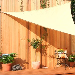 Sonnensegel FLORACORD Gr. B/T: 300 cm x 300 cm, beige Sonnensegel Schenkellänge: 300 cm