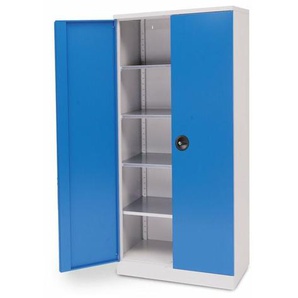 Flügeltürenschrank, Tiefe 500 mm, 4 x höhenverstellbare Fachböden Maße in mm (BxTxH): 920 x 500 x 1950