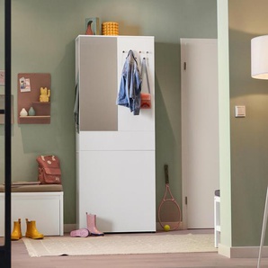 Flurschrank - schwarz - Holz -