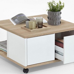 FMD Couchtisch Twin, Breite 70 cm, mit Stauraum