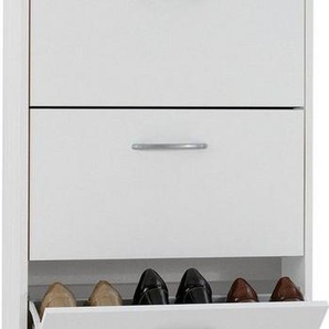 FMD Schuhschrank Step 5 Schuhkipper mit 5 Schuhklappen, Höhe 168,5 cm, Tiefe 17 cm