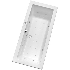 FOND Whirlpool-Badewanne Cubic, (Set), 170x75 cm