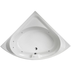 FOND Whirlpool-Badewanne Laguna, (Komplett-Set, 1-tlg), Typ 1, chrom