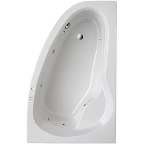 FOND Whirlpool-Badewanne Loredana, (Komplett-Set), Typ 1, chrom