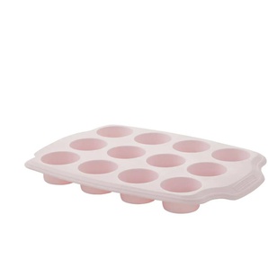 for friends 12er Muffinform - rosa/pink - Silikon - 30 cm - 20 cm - 2,7 cm | Möbel Kraft