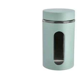 for friends Aufbewahrungsdose 18 cm - türkis/petrol - Glas,Edelstahl - 18 cm - 10.0 | Möbel Kraft