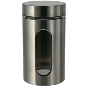 for friends Aufbewahrungsdose - silber - Glas,Edelstahl - 18 cm - 10.0 | Möbel Kraft
