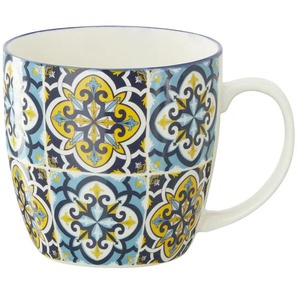 for friends Kaffeebecher Juno - blau - Porzellan - 10,5 cm - 10.5 | Möbel Kraft