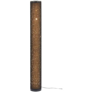 for friends LED-Stehleuchte, Stoff schwarz mit Sternenstanzung ¦ schwarz ¦ Maße (cm): H: 103,5  Ø: 13