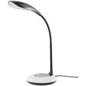 KHG LED-Tischleuchte  1-flammig  schwarz   ¦ Maße (cm): H: 48  Ø: 13