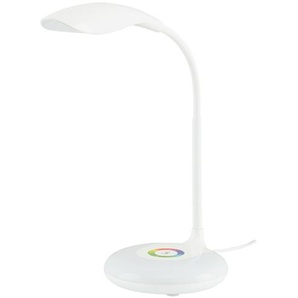 KHG LED-Tischleuchte,1-flammig, weiß - Materialmix - 48 cm - [13.0] | Möbel Kraft