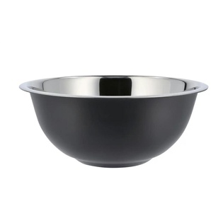 for friends Schüssel anthrazit 24 cm - grau - Edelstahl - 10 cm - 24.0 | Möbel Kraft