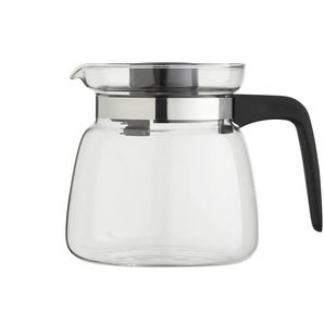 for friends Teekanne | transparent/klar | Glas,Kunststoff,Edelstahl | 14 cm | 12.8 |