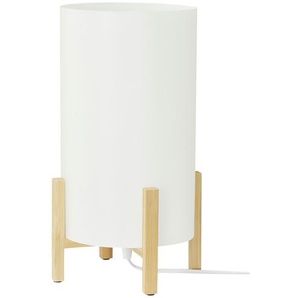 levelone Tischleuchte  1-flammig  Bambus/ Papier   ¦ holzfarben ¦ Maße (cm): H: 32  Ø: 18.5