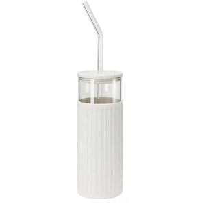for friends ToGo-Becher | weiß | Glas,Silikon | 18,7 cm | 7.0 |