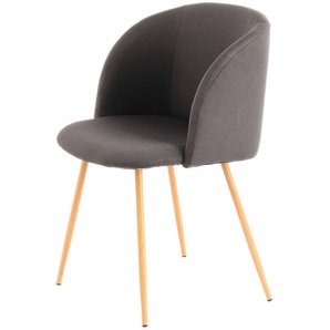 Forhaugan Dining Chair - Modern - Black - Polyester - 56cm x 54cm x 84cm