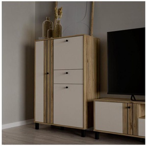 FORTE Highboard Killarney, Highboard, Soft Close, Stauraum