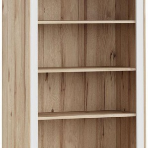 FORTE Wandregal Vankka Regal 2 Schubkästen, Regal, Holzfüße, Einlegeböden variabel, 2 Schubkästen