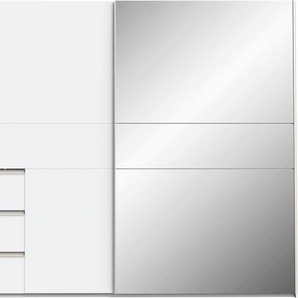 FORTE Schwebetürenschrank mit 3 Schubladen