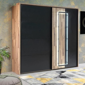 FORTE Schwebetürenschrank »Sirius Crown«, mit LED-Beleuchtung