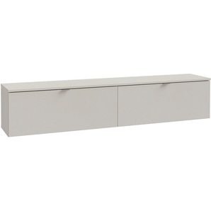 FORTE Lowboard LibertadTV-Board, TV-Schrank, großes TV Board, erweiterbar, Wandmontage, Metallgriff