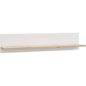 FORTE Wandboard Vankka Regal Wandmontage, Wandregal, zweifarbiges Dekor, einfache Montage