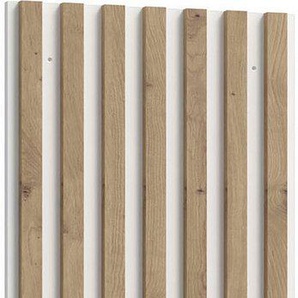 FORTE Wandregal Wandpaneel, Wandverkleidung, Innendekoration, Höhe 120cm, einfache Montage