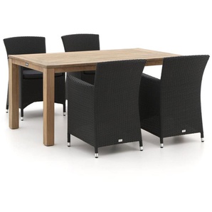 Forza Barga/ROUGH-S 160 cm Gartenmöbel-Set 5-teilig
