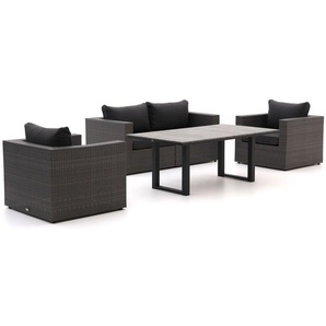 Forza Barolo/Fidenza 160 cm Esstisch Lounge-Set 4-teilig