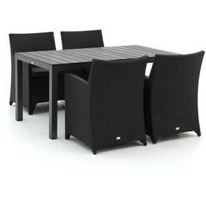 Forza Barolo/Fidenza 160 cm Gartenmöbel-Set 5-teilig
